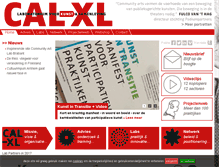 Tablet Screenshot of cal-xl.nl